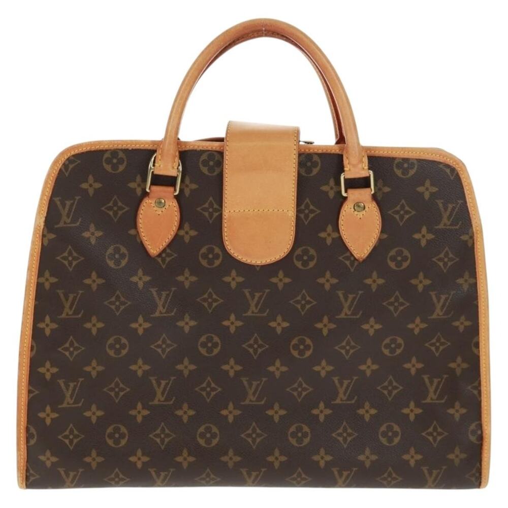 Louis Vuitton Monogram Rivoli Handbag Brown